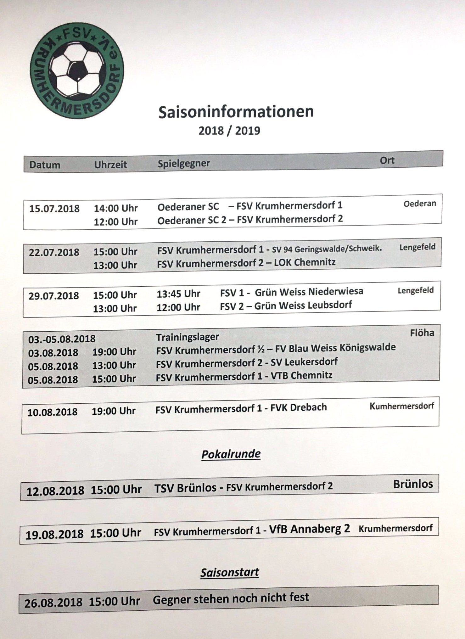 Plan Vorbereitung 18 19