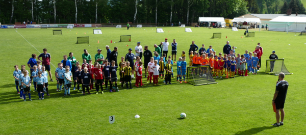 Fotogalerie zum Funino-Festival am 21./22. Mai 2022 im Stadion der Bauarbeiter